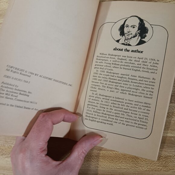 Taming of the Shrew Shakespeare 1984 B&W Pocket Classics Comic Paperback Vintage - Picture 6 of 7